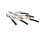 14" Slotted Serving Spoon - Black