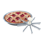 Vollrath 47051 7-Cut Pie Marker - Plastic Handle, Cast Aluminum