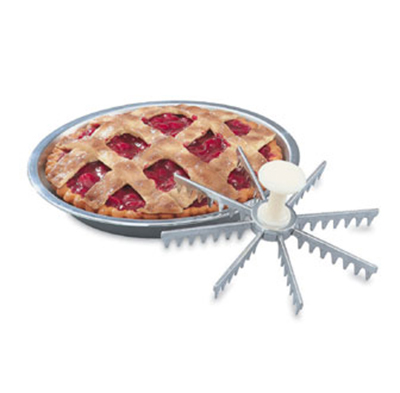 Vollrath 47051 7-Cut Pie Marker - Plastic Handle, Cast Aluminum