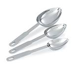 Vollrath 47054 Measuring Scoop/Cup Set - 1/8,1/4,1/2-Cups, Stainless