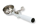 Disher - Size 8, Stainless/Gray Handle