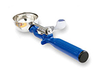 Disher - Size 16, Stainless/Dark Blue Handle