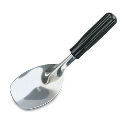 Vollrath 47165 9" Ice Cream/Utility Spade - Black Poly Handle