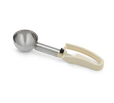 Vollrath 47372 Extended-Length Disher - Size 10 Ivory