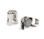 Vollrath 47603 Champagne Stopper - Butterfly-Style, Mirror-Finish Stainless