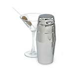 Vollrath 47622 22-oz Cocktail Shaker - 3-Piece, Contemporary Style, Mirror-Finish Stainless