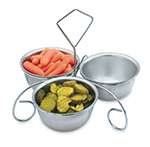 Vollrath 47631 Three-Way Server - (3)12-oz Bowls, Stainless