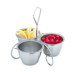 Vollrath 47633 Three-Way Server - (3)10-oz Bowls, Stainless