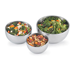 Vollrath 47651 1.9-qt Round Angled Insulated Bowl - Mirror-Finish Stainless