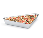Vollrath 47668 2.8-qt Triangle Insulated Bowl - Mirror-Finish Stainless