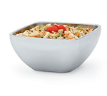 Vollrath 47674 3.2-qt Square Plain Insulated Bowl - Mirror-Finish Stainless