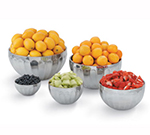 Vollrath 47689 10.1-qt Round Insulated Serving Bowl - Mirror-Finish Stainless