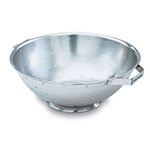 Vollrath 47965 5-qt Colander with Handles - Footed Base, Stainless
