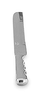 Vollrath 48145 Buffetware Slicing Knife - Hollow Handled, Stainless