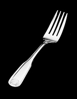Vollrath 48207 Mariner 4-Tine Salad Fork - Stainless