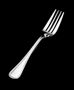 Vollrath 48221 Brocade 4-Tine Dinner Fork - Stainless