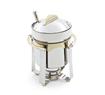 Vollrath 48327 7.4-qt Marmite - 24K Gold Accent, Mirror-Finish Stainless