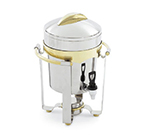 Vollrath 48328 11.6-qt Coffee Urn - 24K Gold Accent, Mirror-Finish Stainless