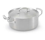 Vollrath 49411 5-qt Casserole with Low Dome Cover - Aluminum Bottom, 18-ga Stainless