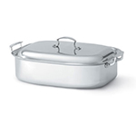 Vollrath 49431 7-qt French Oven with Cover - Aluminum Bottom, 18-ga Stainless