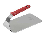 Vollrath 50661 1.6-lb Steak Weight - Red Silicone Handle, Stainless