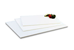 Vollrath 5200000 Poly Cutting Board - 12x18x1/2