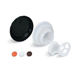 Vollrath 52171 42-oz Beverage Server Cover - Poly, Black