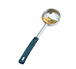 Vollrath 61177 6-oz Solid Spoodle - Black Poly Handle, Stainless