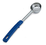 Vollrath 62157 2-oz Solid Spoodle - Blue Poly Handle, Stainless
