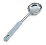 Vollrath 62172 4-oz Solid Spoodle - Gray Poly Handle, Stainless