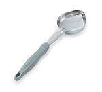 Vollrath 6412445 4-oz Oval Solid Spoodle - Gray Nylon Handle, Heavy-Duty, Stainless