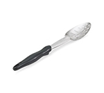 14" Heavy-Duty Slotted Spoon - Black Nylon Handle
