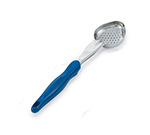 Vollrath 6422230 2-oz Oval Perforated Spoodle - Blue Nylon Handle, Heavy-Duty, Stainless