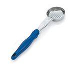 Vollrath 6432230 2-oz Round Perforated Spoodle - Blue Nylon Handle, Heavy-Duty, Stainless