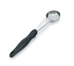 Vollrath 6433120 1-oz Round Solid Spoodle - Black Nylon Handle, Heavy-Duty, Stainless