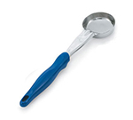 Vollrath 6433230 2-oz Round Solid Spoodle - Blue Nylon Handle, Heavy-Duty, Stainless