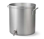 Vollrath 68691 100-qt Stock Pot with Faucet - Heavy-Duty, Natural-Finish Aluminum