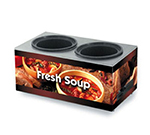 Vollrath 7203003 Twin 7-1/4-qt Well Soup Merchandiser Base - Country Kitchen 120v