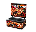 Vollrath 7203103 Twin 7-1/4-qt Well Soup Merchandiser Base - Menu Board, Country Kitchen 120v