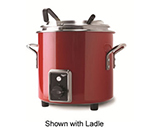 Vollrath 7217255 11-qt Retro Stock Pot Kettle Rethermalizer, 120V, 1450W, Fire Engine Red