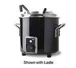 Vollrath 7217260 11-qt Retro Stock Pot Kettle Rethermalizer, 120V, 1450W, Black Black
