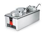 Vollrath 72788 4/3 Counter Warmer with Accessory Kit - Thermostat, Stainless 120v