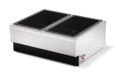 Vollrath 72789 Cayenne Dual Warmer - Stainless 120v