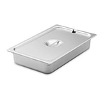 Vollrath 75220 Steam Table Pan Cover - Half Size, Flat Slotted, Stainless