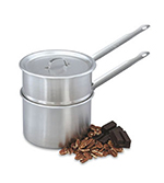 Vollrath 77020 2-qt Double Boiler - Solid Cover, Stainless