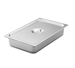 Vollrath 75050 Steam Table Pan Cover - 1/2 Size Long, Flat Solid, Stainless
