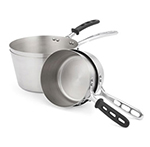 Vollrath 78441 4-1/2-qt Saucepan - Silicone Insulated Handle, Stainless