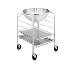 Vollrath 79302 30-qt Mixing Bowl with Stand and Tray Slides - Stainless