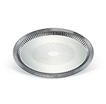 Vollrath 82172 Oval Fluted Serving Tray - 13x17-5/8