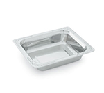Vollrath 8230720 3.4-qt Decorative Half Size Rectangular Pan - 2-3/4